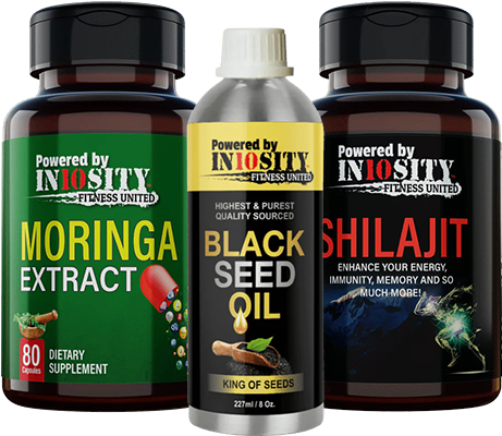 Moringa, Black Seed Oil and Shilajit